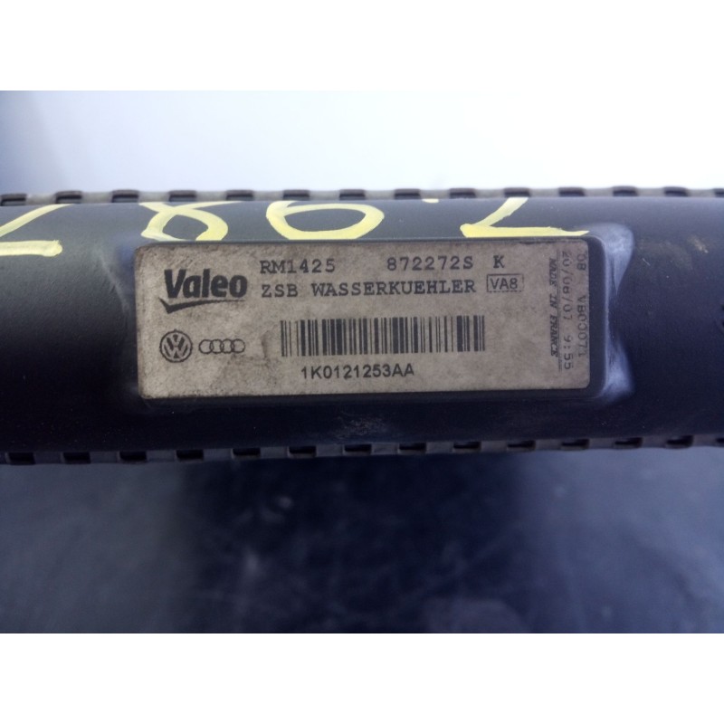Recambio de radiador agua para volkswagen golf v berlina (1k1) berlina referencia OEM IAM   