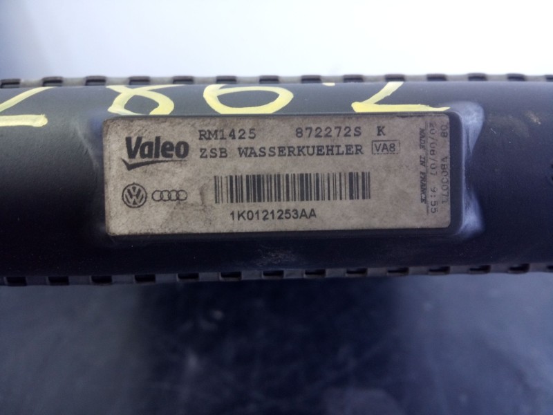 Recambio de radiador agua para volkswagen golf v berlina (1k1) berlina referencia OEM IAM   