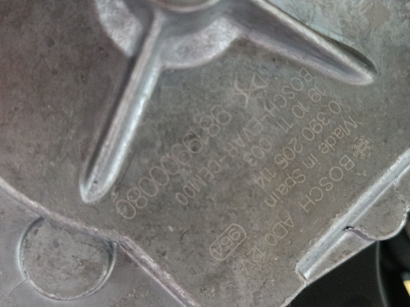 Recambio de motor limpia trasero para peugeot 208 ii (ub_, up_, uw_, uj_) 1.2 puretech 100 referencia OEM IAM 9819900080  