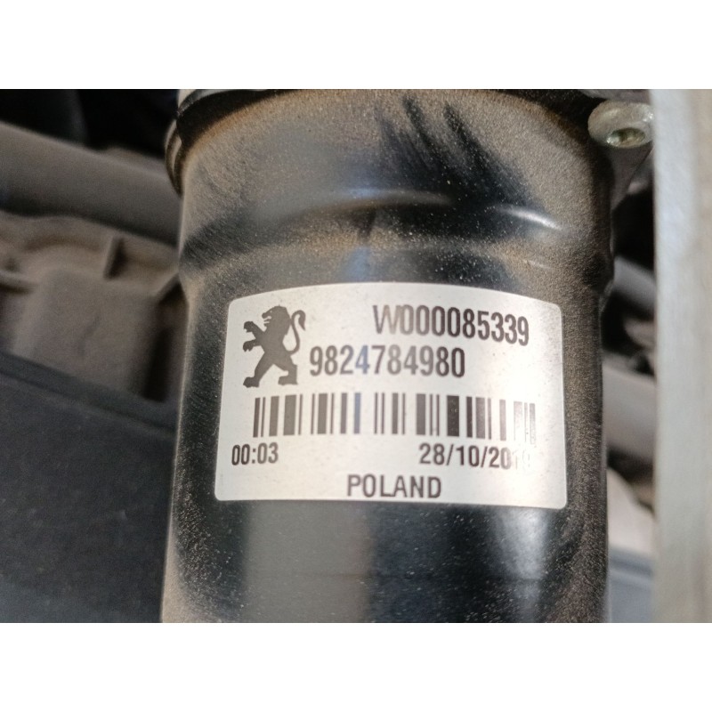 Recambio de motor limpia delantero para peugeot 208 ii (ub_, up_, uw_, uj_) 1.2 puretech 100 referencia OEM IAM 9824784980  