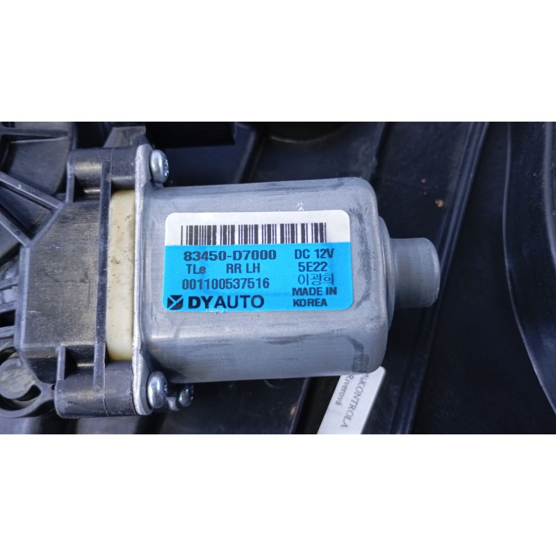 Recambio de elevalunas trasero izquierdo para hyundai tucson (tl, tle) 1.7 crdi referencia OEM IAM 83450D7000  P2-A4-32