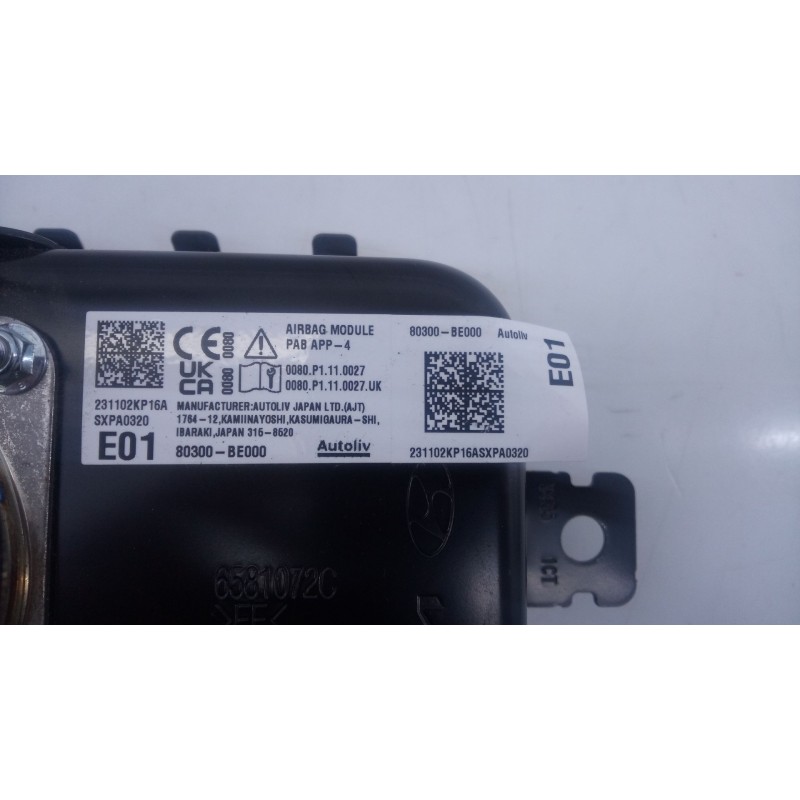 Recambio de airbag delantero derecho para hyundai kona 2 1.0 tgdi referencia OEM IAM   
