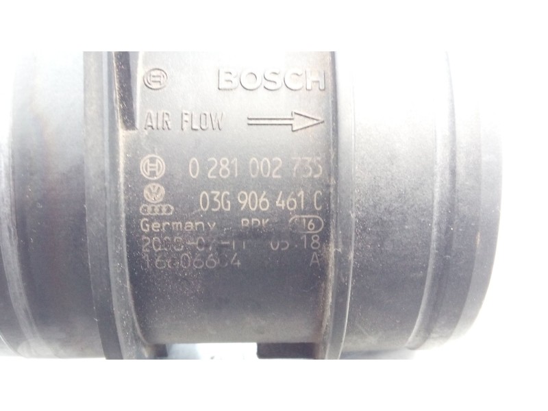 Recambio de caudalimetro para volkswagen passat cc passat cc referencia OEM IAM 03G906461C 0281002735 