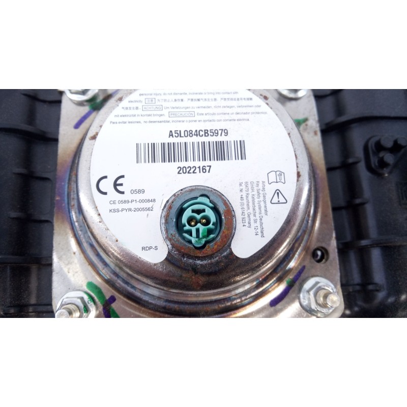 Recambio de airbag delantero derecho para land rover range rover velar referencia OEM IAM   