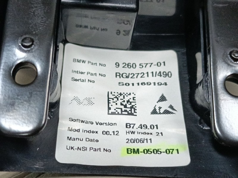 Recambio de cuadro instrumentos para mini mini countryman (r60) cooper s referencia OEM IAM 926057701  