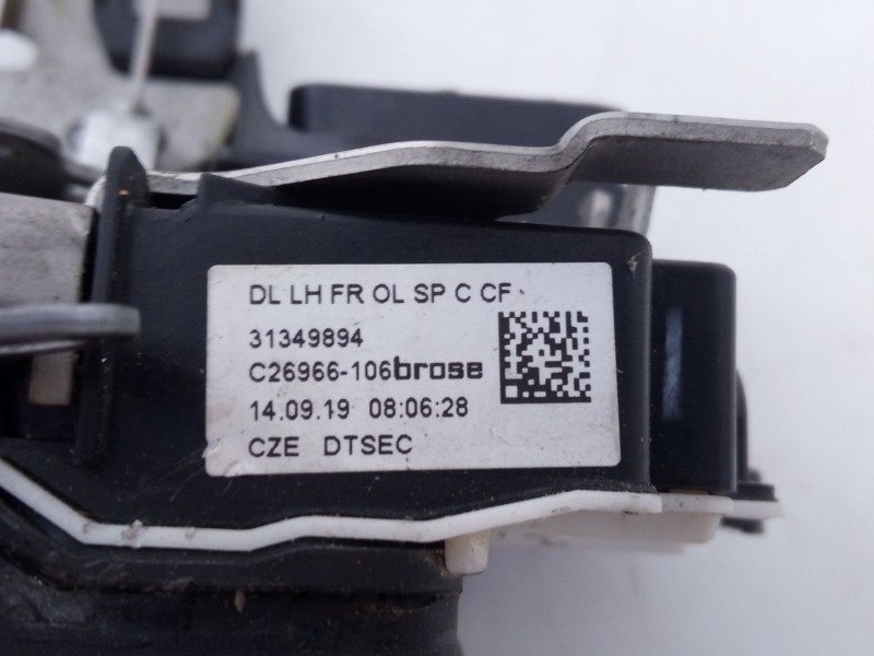 Recambio de cerradura puerta delantera izquierda para volvo volvo s60 t4 referencia OEM IAM 31349894  