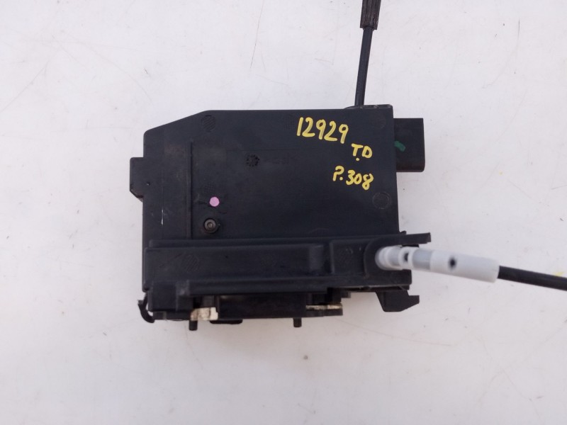 Recambio de cerradura puerta trasera derecha para peugeot 308 active referencia OEM IAM   