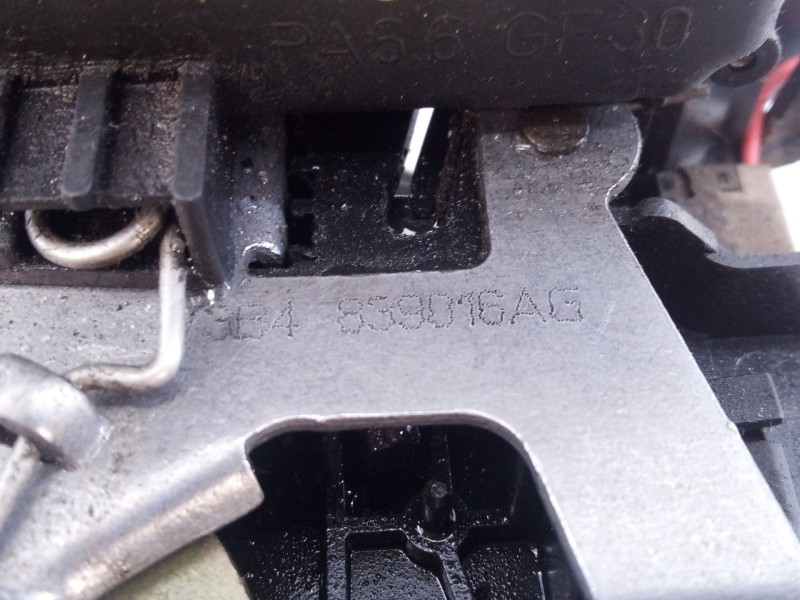 Recambio de cerradura puerta trasera derecha para seat ibiza (6l1) cool referencia OEM IAM 3B4839016AG  