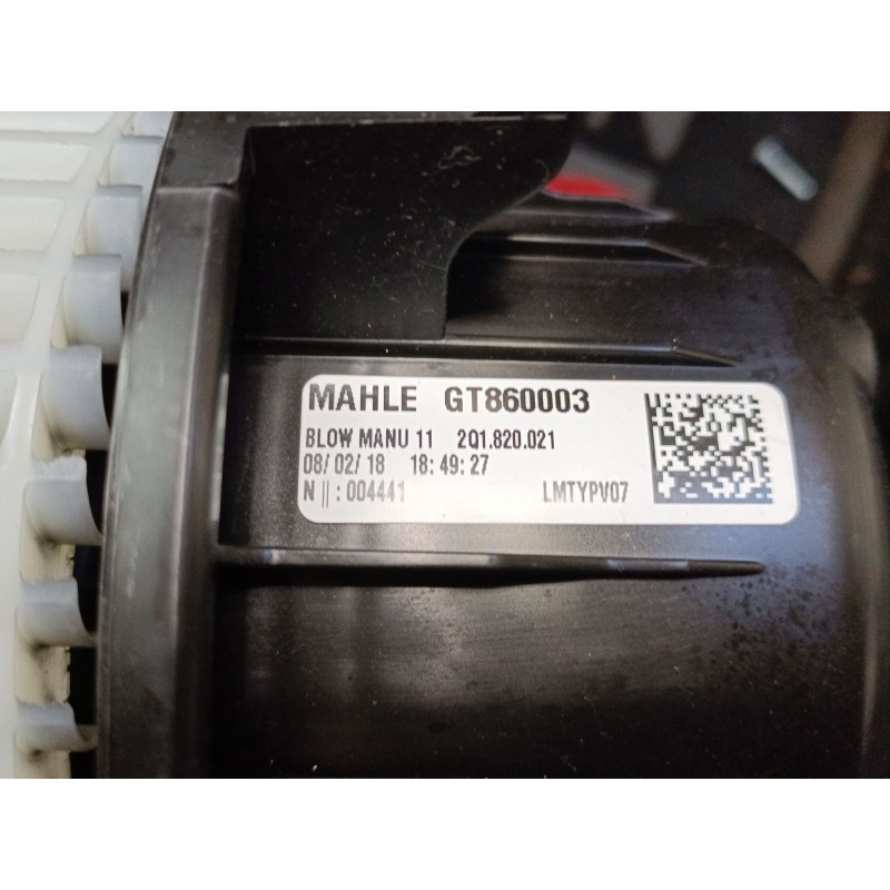 Recambio de ventilador calefaccion para seat ibiza v (kj1, kjg) 1.0 referencia OEM IAM 2Q1820021  