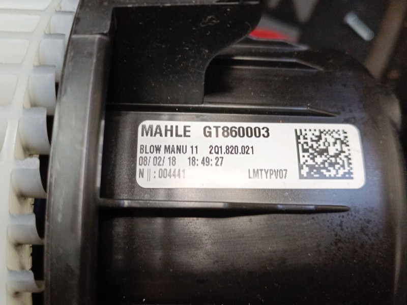 Recambio de ventilador calefaccion para seat ibiza v (kj1, kjg) 1.0 referencia OEM IAM 2Q1820021  