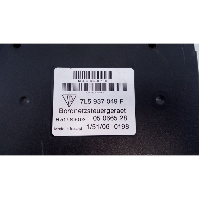 Recambio de modulo electronico para porsche cayenne (typ 9pa) s referencia OEM IAM 7L5937049F  