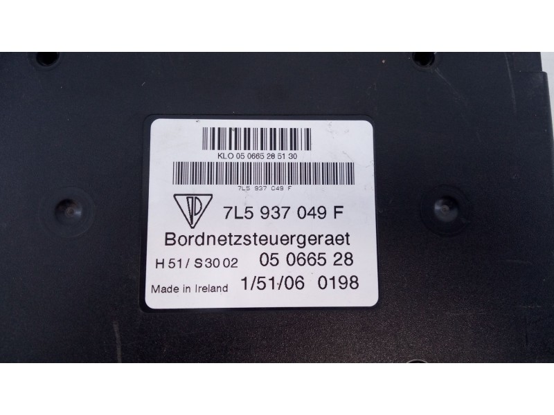 Recambio de modulo electronico para porsche cayenne (typ 9pa) s referencia OEM IAM 7L5937049F  