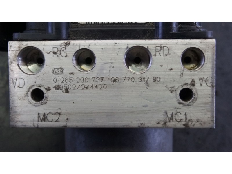 Recambio de abs para peugeot 508 access referencia OEM IAM 9677031780  