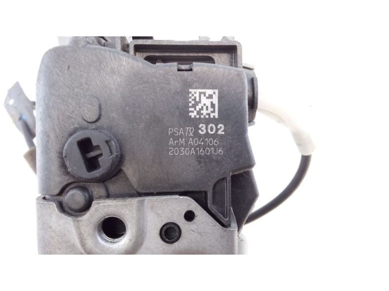 Recambio de cerradura puerta trasera izquierda para peugeot 5008 referencia OEM IAM 2030A1601J6  