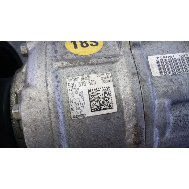 Recambio de compresor aire acondicionado para audi q2 (gab) design edition referencia OEM IAM 5Q0816803  