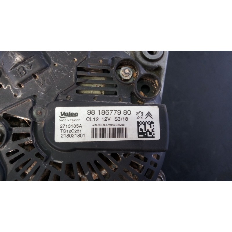 Recambio de alternador para peugeot 3008 gt line referencia OEM IAM   