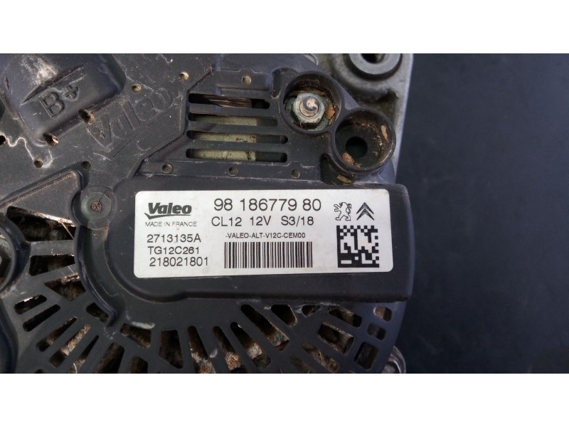 Recambio de alternador para peugeot 3008 gt line referencia OEM IAM   