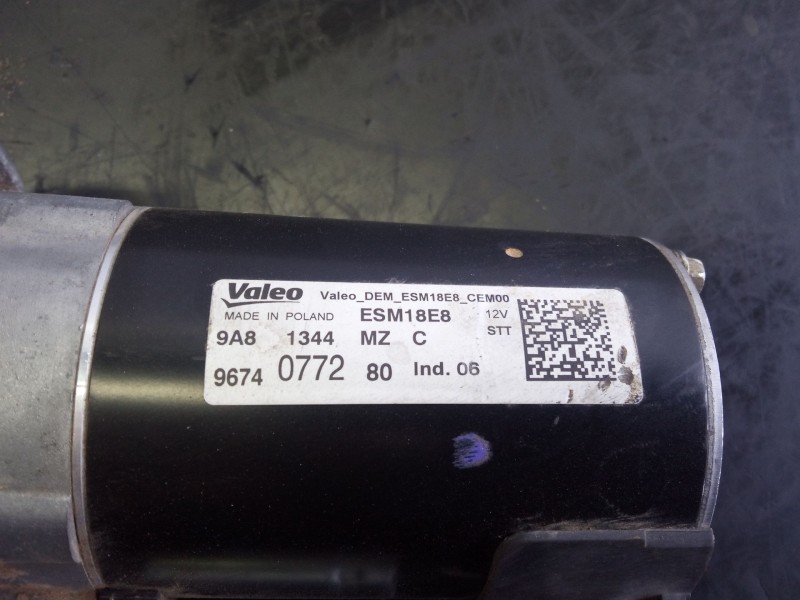 Recambio de motor arranque para peugeot 3008 gt line referencia OEM IAM   