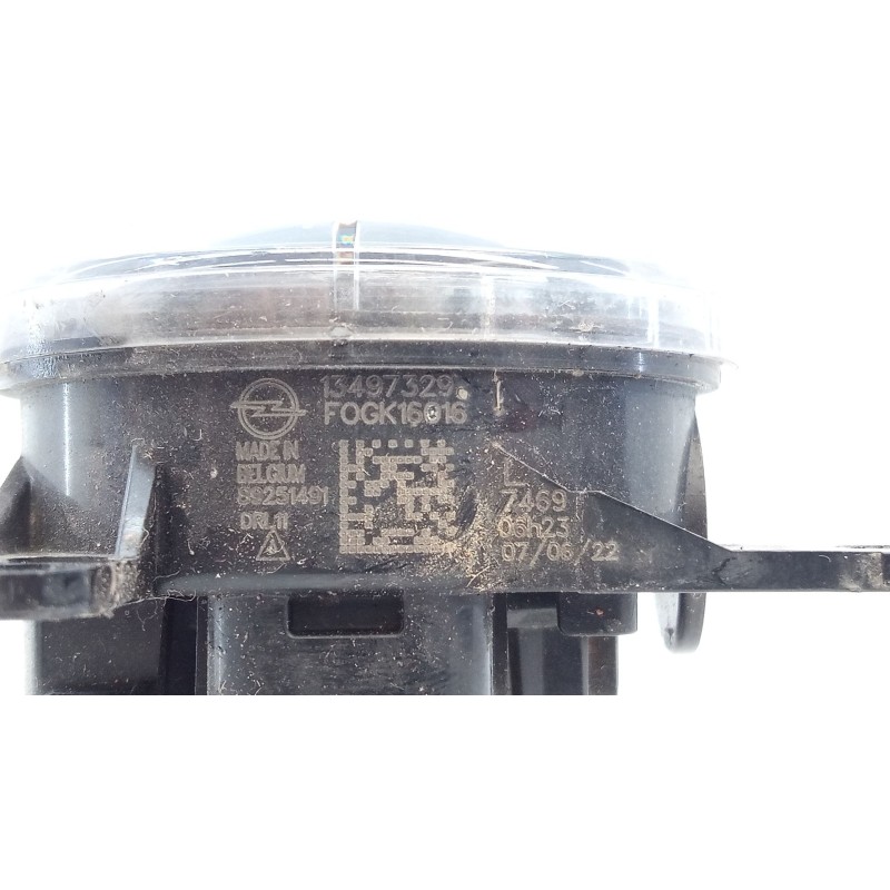 Recambio de faro antiniebla izquierdo para opel corsa f cosmos referencia OEM IAM 13497329  