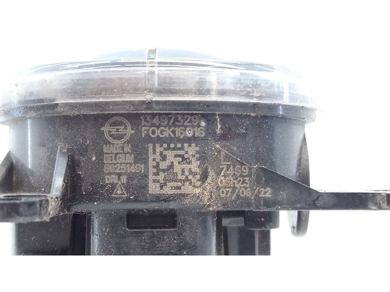 Recambio de faro antiniebla izquierdo para opel corsa f cosmos referencia OEM IAM 13497329  