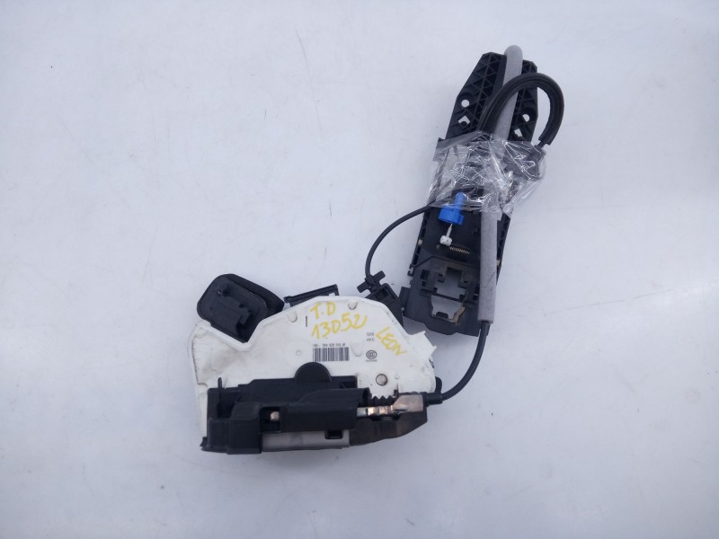 Recambio de cerradura puerta trasera derecha para seat leon style 1200 tsi referencia OEM IAM 16E5K4839016AF  E2-A1-10-1