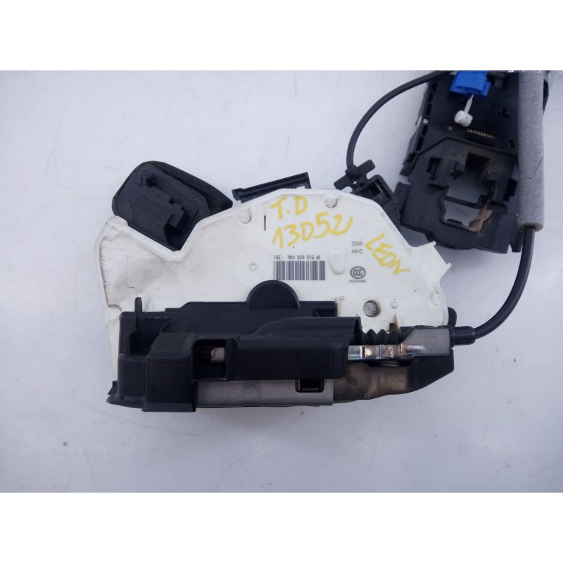 Recambio de cerradura puerta trasera derecha para seat leon style 1200 tsi referencia OEM IAM 16E5K4839016AF  E2-A1-10-1