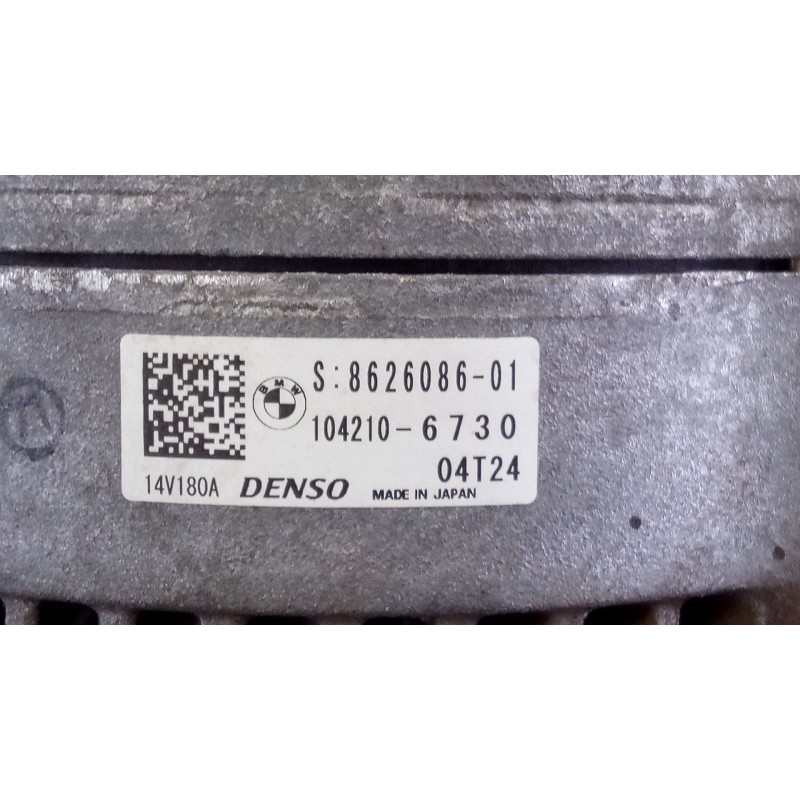 Recambio de alternador para bmw 1 (f20) 116 d referencia OEM IAM 862608601 1042106730 