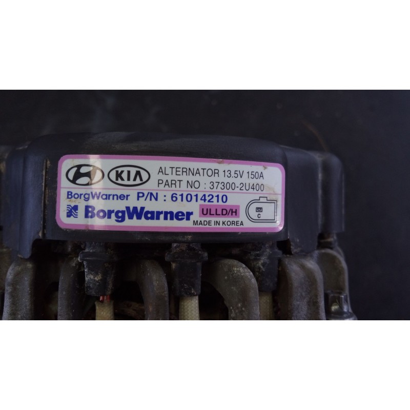 Recambio de alternador para hyundai tucson (nx4e, nx4a) 1.6 crdi referencia OEM IAM 373002U400  