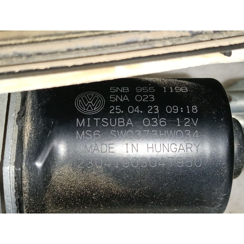 Recambio de motor limpia delantero para volkswagen tiguan (ad1, ax1) 2.0 tdi referencia OEM IAM 5NB955119B  