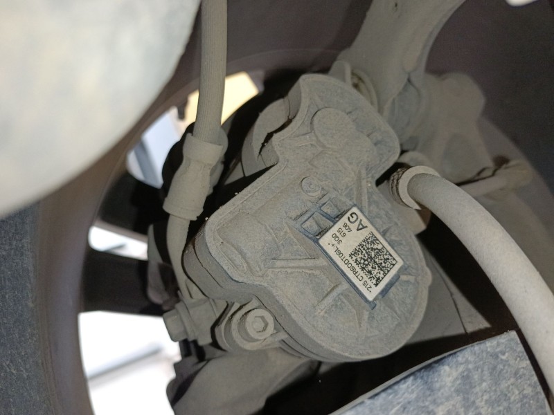 Recambio de pinza freno trasera derecha para volkswagen tiguan (ad1, ax1) 2.0 tdi referencia OEM IAM 3Q0615406AG  