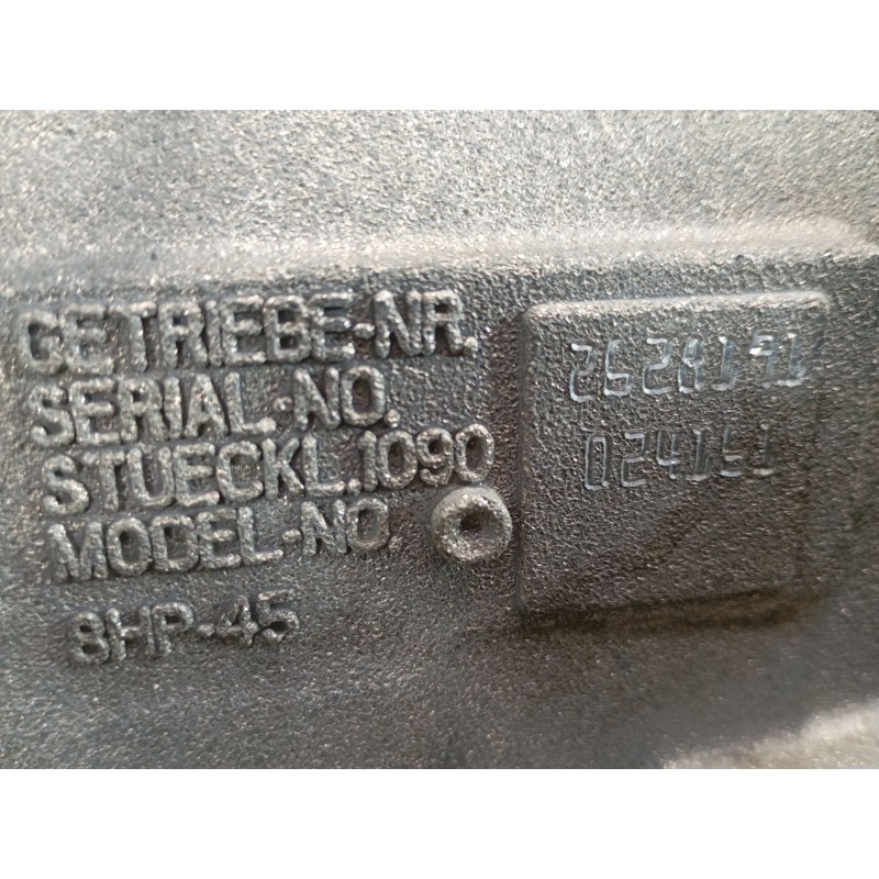 Recambio de caja cambios para land rover range rover velar referencia OEM IAM 8HP45 J8A27K780AB M1-A3-99