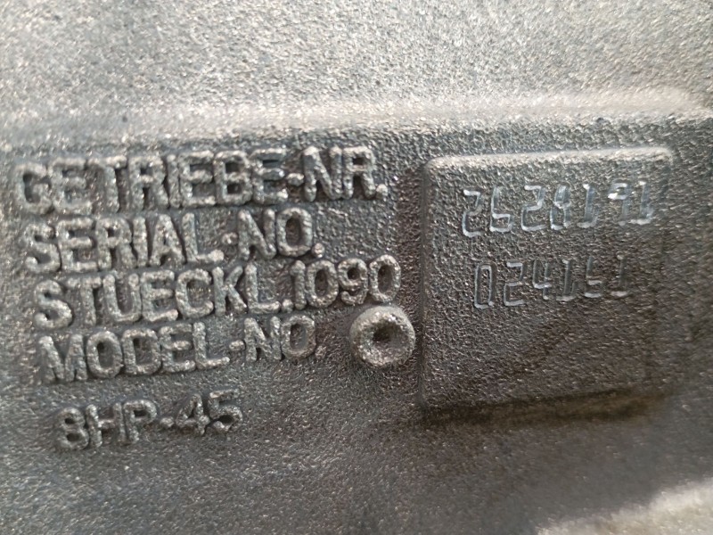 Recambio de caja cambios para land rover range rover velar referencia OEM IAM 8HP45 J8A27K780AB M1-A3-99