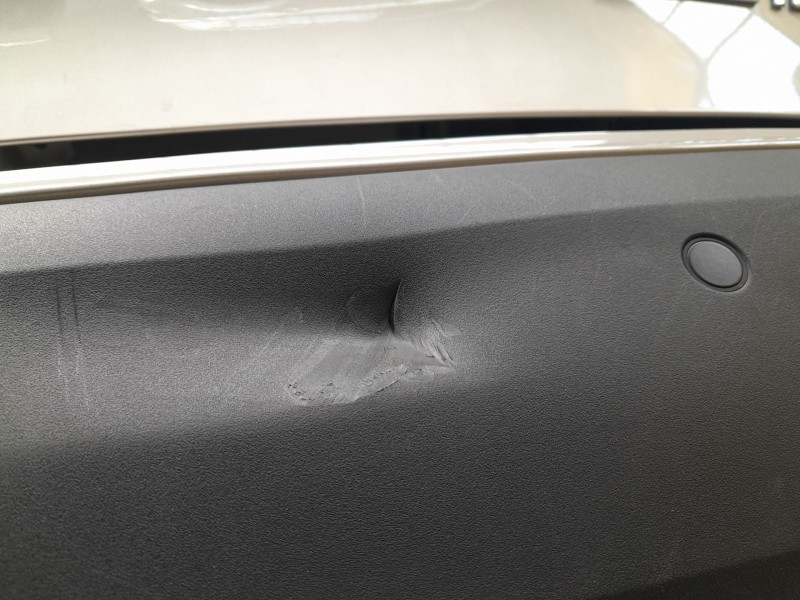 Recambio de paragolpes trasero para bmw x1 (f48) sdrive 18 d referencia OEM IAM   