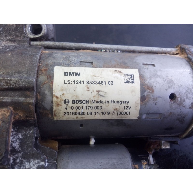 Recambio de motor arranque para bmw 1 (f20) 116 d referencia OEM IAM 1241858345103 0001179003 