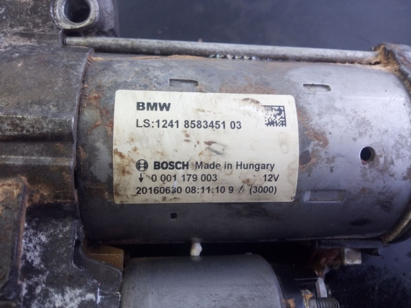 Recambio de motor arranque para bmw 1 (f20) 116 d referencia OEM IAM 1241858345103 0001179003 
