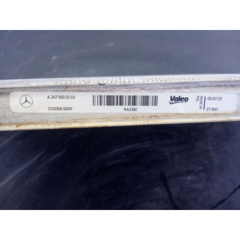 Recambio de radiador agua para mercedes-benz clase a (w177) a 200 d (177.012) referencia OEM IAM   