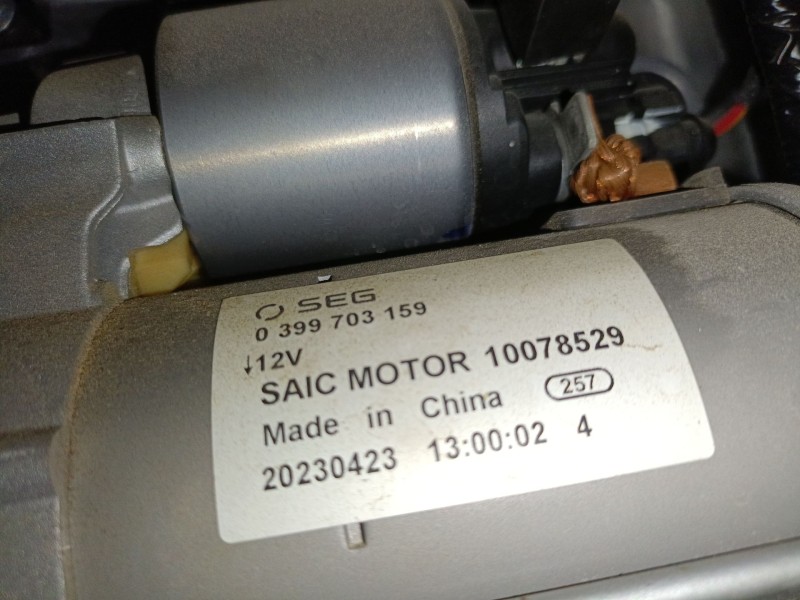 Recambio de motor arranque para mg mg hs (as23) 1.5 t (sas23) referencia OEM IAM 20230423 0399703159 