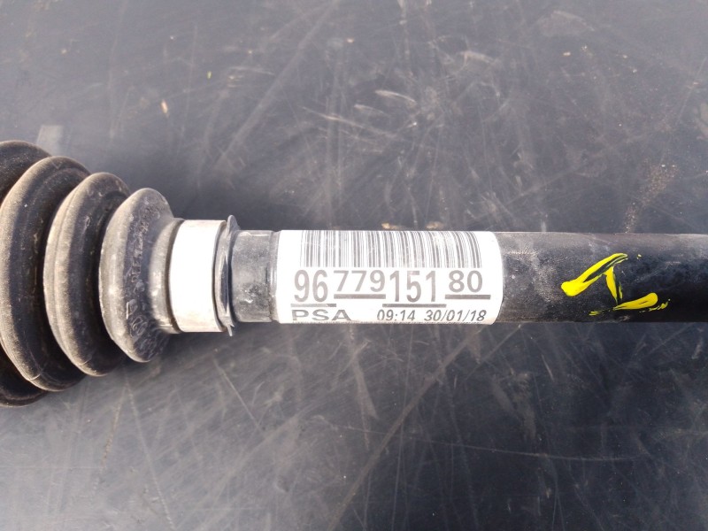 Recambio de transmision delantera izquierda para peugeot 3008 gt line referencia OEM IAM 9677915180  P1-B6-44