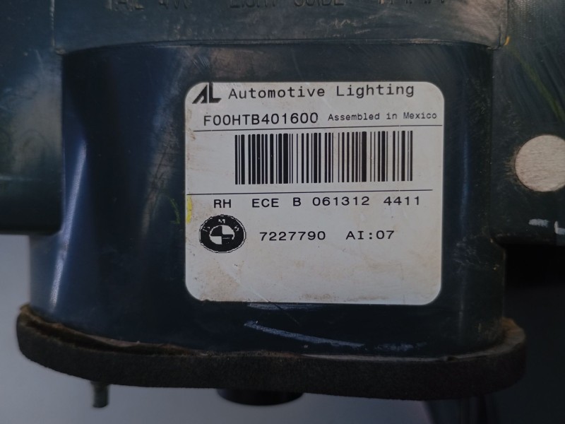 Recambio de piloto trasero derecho para bmw x5 (e70) xdrive40d referencia OEM IAM 7227790  