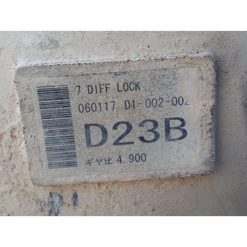 Recambio de diferencial trasero para mitsubishi montero (v60/v70) 2.5 tdi sahel (5-ptas.) referencia OEM IAM 5L22  