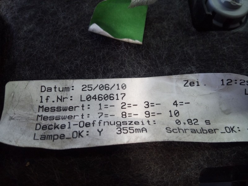 Recambio de guantera para mercedes-benz clase c (w204) lim. c 200 cdi referencia OEM IAM L0460617  