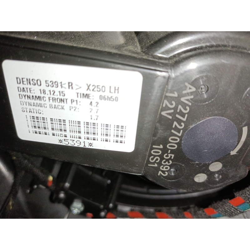 Recambio de ventilador calefaccion para jaguar xj (x351) 3.0 sdv6 referencia OEM IAM AV2727005392  