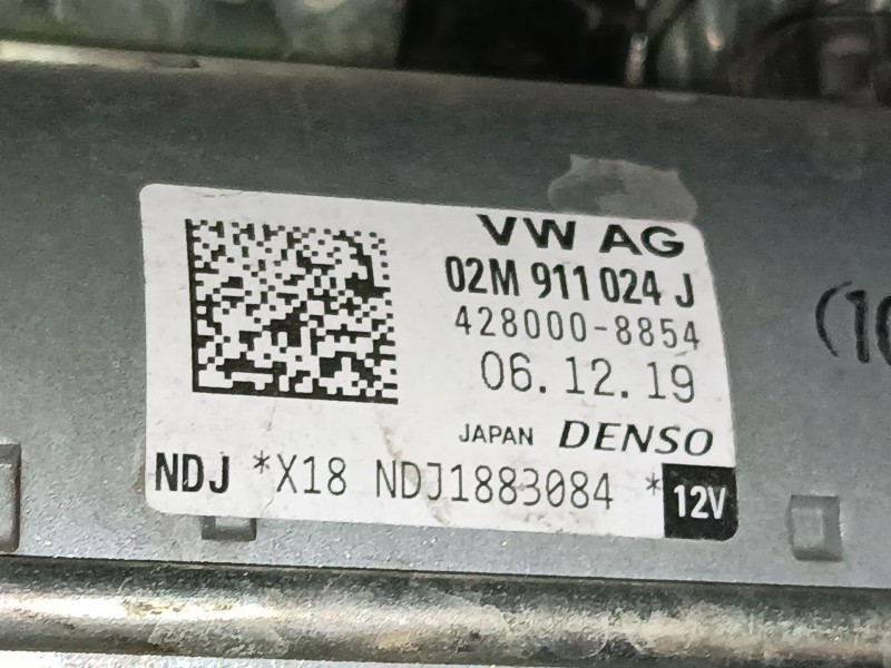 Recambio de motor arranque para volkswagen t-cross (c11, d31) 1.0 tsi referencia OEM IAM   