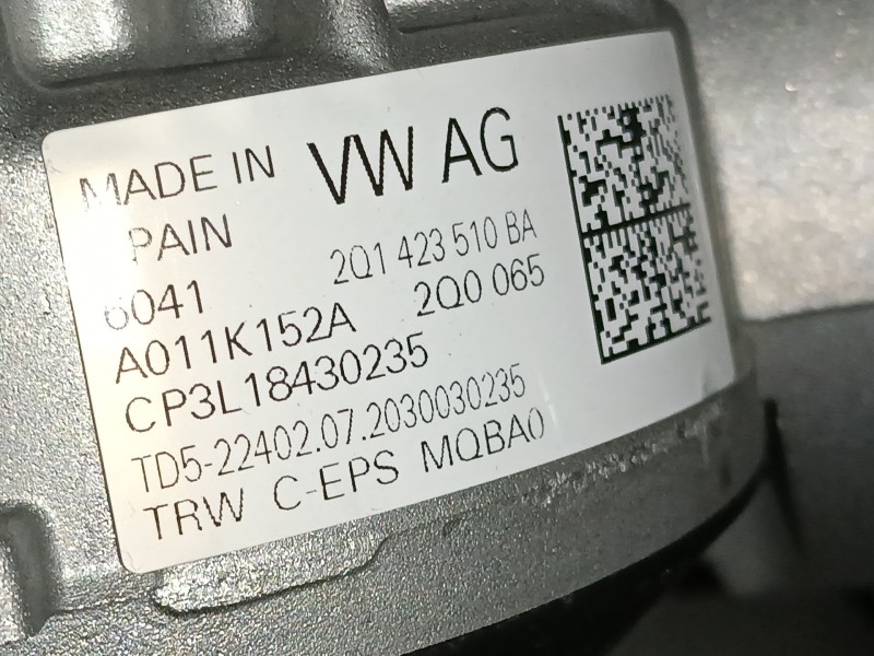 Recambio de columna direccion para volkswagen t-cross (c11, d31) 1.0 tsi referencia OEM IAM   