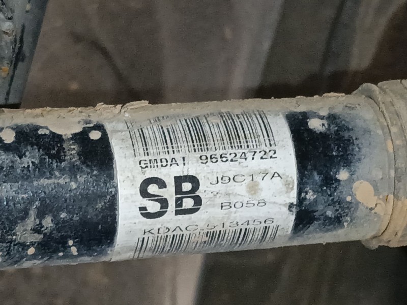 Recambio de transmision delantera derecha para chevrolet captiva (c100, c140) 2.0 d referencia OEM IAM 96624722  