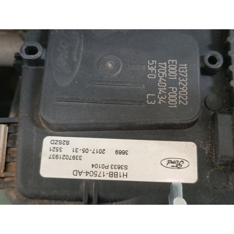 Recambio de motor limpia delantero para ford fiesta vii (hj, hf) 1.1 ti-vct referencia OEM IAM H1BB17504AD  