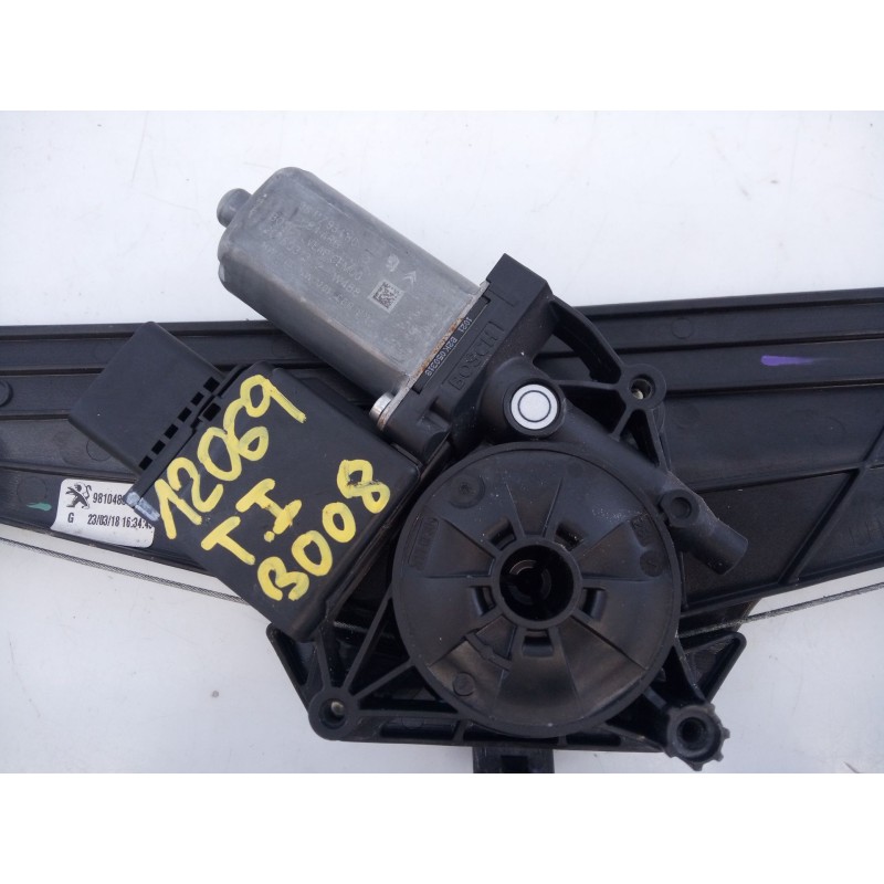 Recambio de elevalunas trasero izquierdo para peugeot 3008 gt referencia OEM IAM 9811793480  