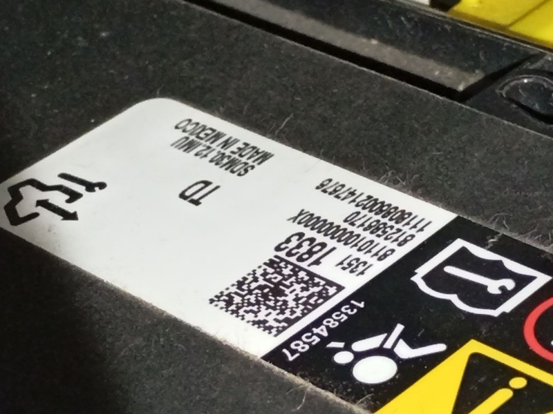 Recambio de kit airbag para opel corsa e (x15) 1.4 (08, 68) referencia OEM IAM   