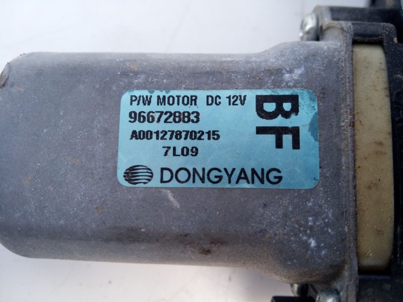 Recambio de elevalunas delantero derecho para opel antara cosmo 4x4 referencia OEM IAM 96672883  