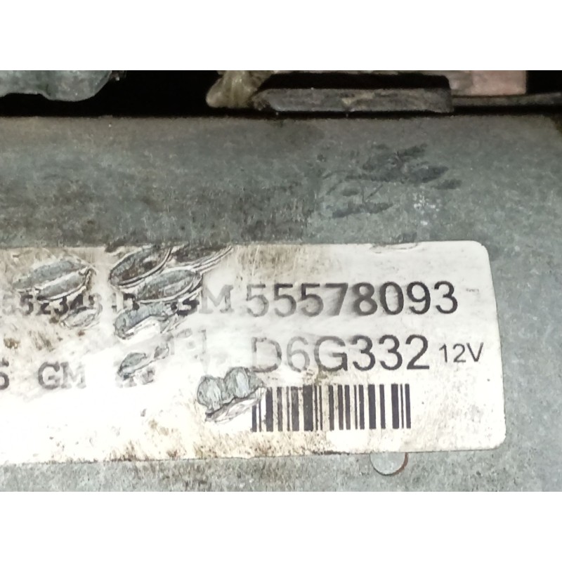 Recambio de motor arranque para opel corsa e (x15) 1.3 cdti (08, 68) referencia OEM IAM 55578093  